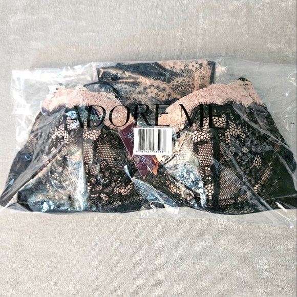 Adore Me Emanuelly Push Up Bra with Matching Panty - Picture 2 of 3